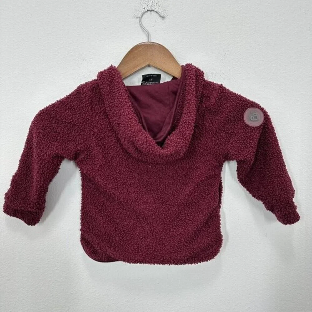Colosseum University of Minnesota Gophers 2T Toddler Sherpa Hooded Jacket